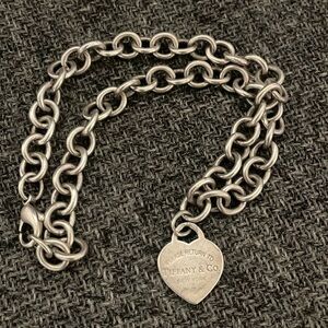 TIFFANY 929 Silver Chain Necklace